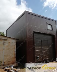 Автосервис размером 7*4,5м, высота — 4м. вид 3