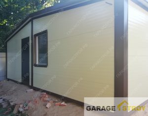 Кейс: Гараж 6х8м на 2 автомобиля вид 4