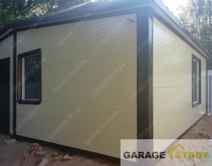 Кейс: Гараж 6х8м на 2 автомобиля вид 5