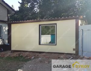 Кейс: Гараж 6х8м на 2 автомобиля вид 6