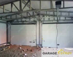 Кейс: Гараж 6х8м на 2 автомобиля вид 7