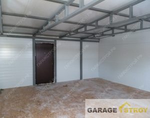 Сооружение из сэндвич-панелей на кровле здания вид 7