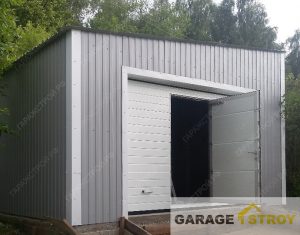 Гараж из сэндвич-панелей 5*5м. вид 3