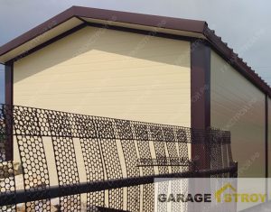 Гараж из сэндвич-панелей 7х4м. вид 7