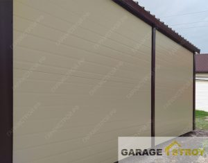 Гараж из сэндвич-панелей 7х4м. вид 8