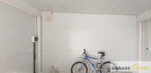 Гараж из сэндвич-панелей 14х4м. вид 11