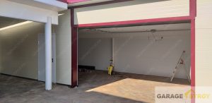 Гараж из сэндвич-панелей 14х4м. вид 3