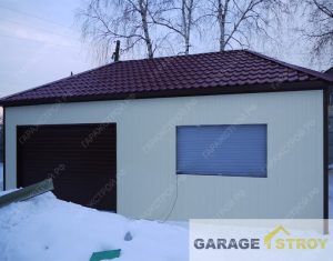 Гараж + мастерска 6*8м. вид 4