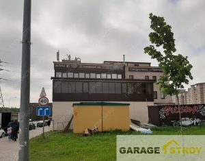 Двухэтажный автосервис на крыше автомойки вид 13