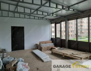 Двухэтажный автосервис на крыше автомойки вид 24