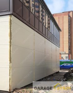 Двухэтажный автосервис на крыше автомойки вид 5