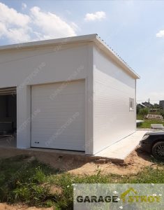 Гараж на 2 авто размером 7х9.5х3.6м. вид 3