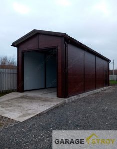 Кейс: Гараж из сэндвич-панелей для лодки 12х4х3.6м. вид 3