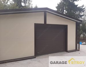 Кейс: Гараж из сэндвич-панелей 6x6x2.4м. вид 2