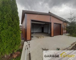 Кейс: Гараж на 2 машины 8x8x3m под дерево вид 2