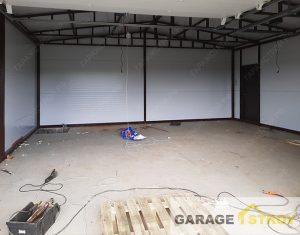 Кейс: Гараж на 2 машины 8x8x3m под дерево вид 4