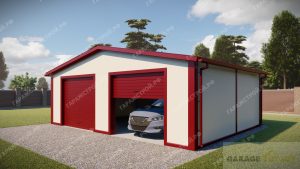 Гараж на 2 машины под ключ