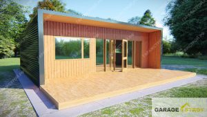 Каркасный дом 6×8м