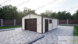 Гаражный бокс для хранения вещей 7х5 под ключ