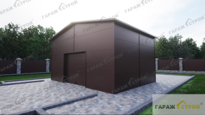 Однопостовый автосервис/СТО из сэндвич-панелей