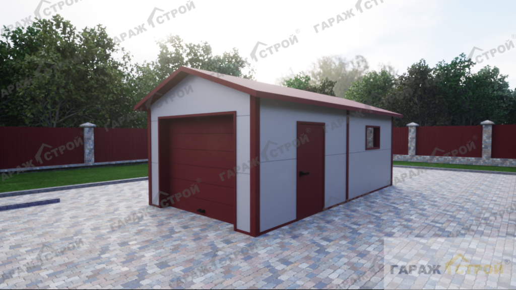 Гаражный бокс для квадроцикла под ключ