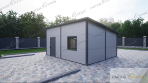 Шиномонтажная мастерская из сэндвич-панелей