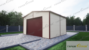 Автосервис из сэндвич-панелей под ключ