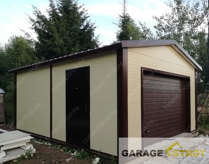 Возведение гаражей для дачи