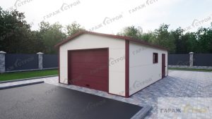 Быстровозводимый гараж 8х5м под ключ