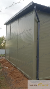 Кейс: Автосервис из сэндвич-панелей на 3 поста вид 3