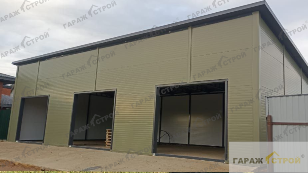 Кейс: Автосервис из сэндвич-панелей на 3 поста