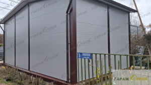 Кейс: «Г-образный» склад из сэндвич-панелей 20х5м + 5х4м вид 4