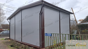 Кейс: «Г-образный» склад из сэндвич-панелей 20х5м + 5х4м вид 2