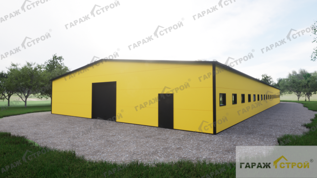 Овощехранилище из сэндвич-панелей 50х18м