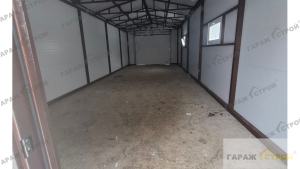 Кейс: Гараж из сэндвич-панелей 13х5х3м. вид 5