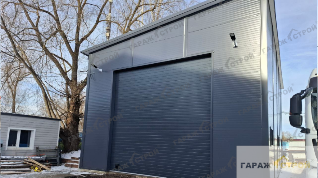 Кейс: Склад из сэндвич-панелей 20х9м