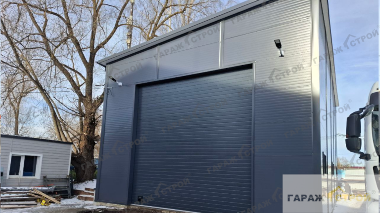 Кейс: Склад из сэндвич-панелей 20х9м