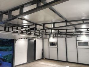 6х11м гараж на 2 машины с хозблоком вид 5