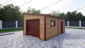 Гараж для квадроцикла из сэндвич-панелей